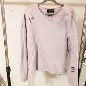 Pacsun Distressed Crewneck